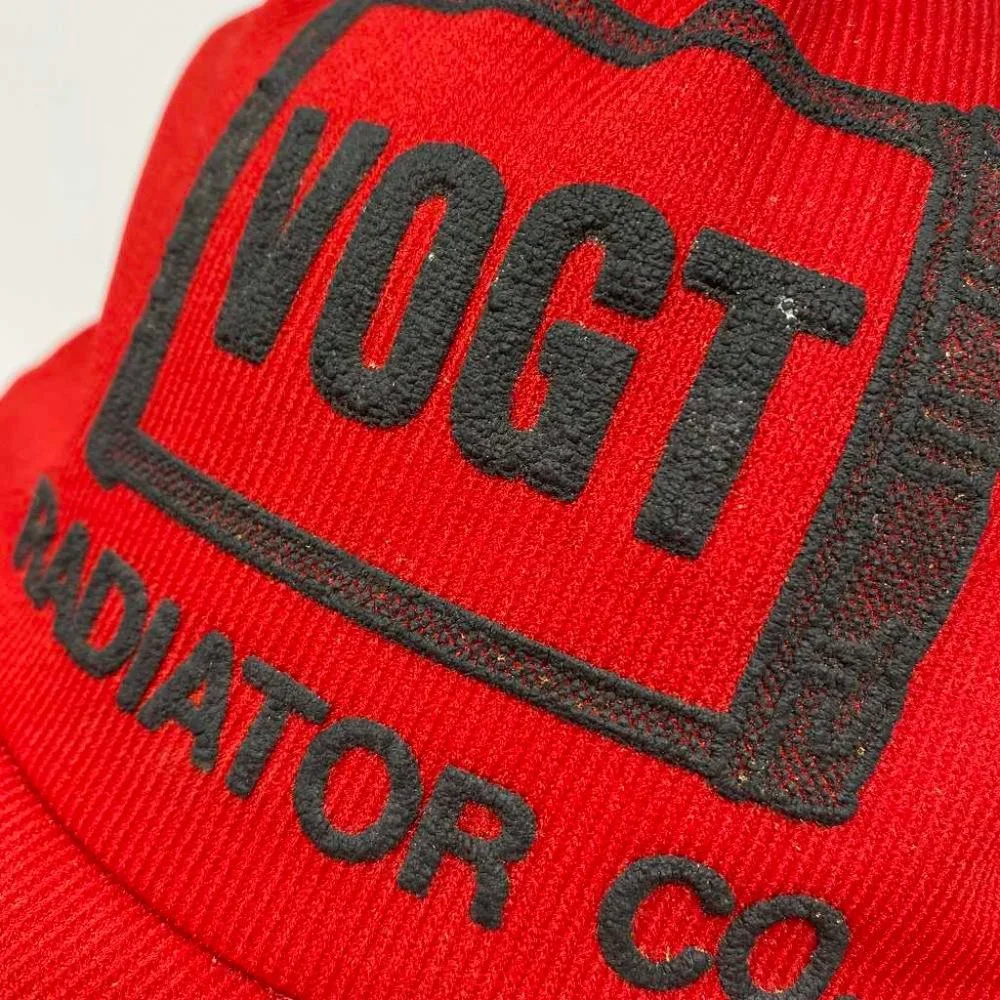 VTG 80s VOGT Radiator Co Trucker Snapback‎ Hat